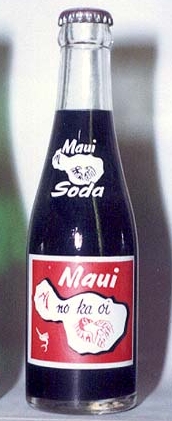 Maui root beer bottle